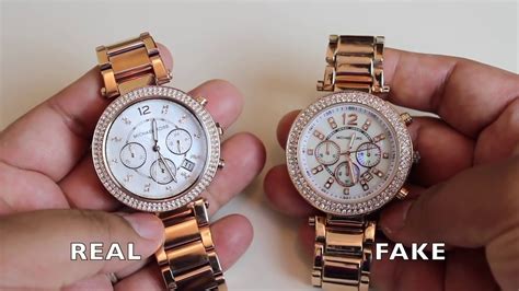 fake michael kors watch vs real|genuine michael kors watch.